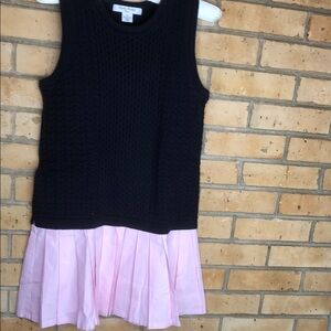 Brooks Brothers Navy Knit Sweater Dress sz 12 girls